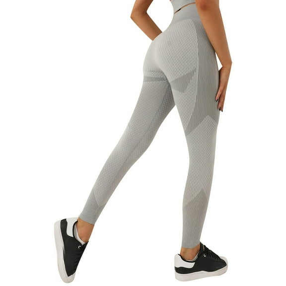 Bibifish Womens Woman Waist Workout Leggings Textured Booty Tights Highwaisted Workout Pants Plus Size Yoga Pants For Ladies