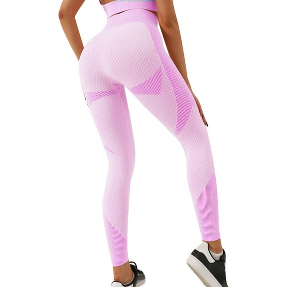 Bibifish Womens Woman Waist Workout Leggings Textured Booty Tights Highwaisted Workout Pants Plus Size Yoga Pants For Ladies