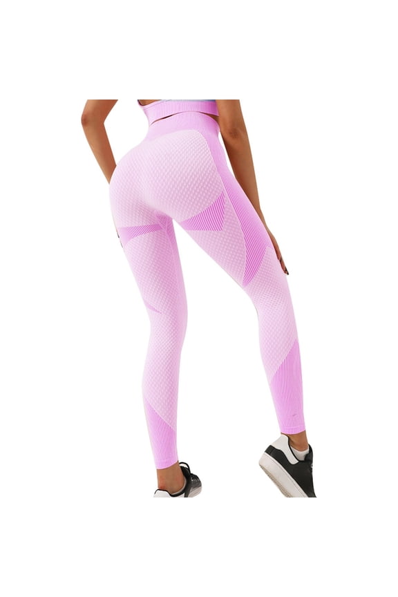 Womens Woman Waist Workout Leggings Textured Booty Tights Highwaisted Workout Pants Plus Size Yoga Pants For Ladies
