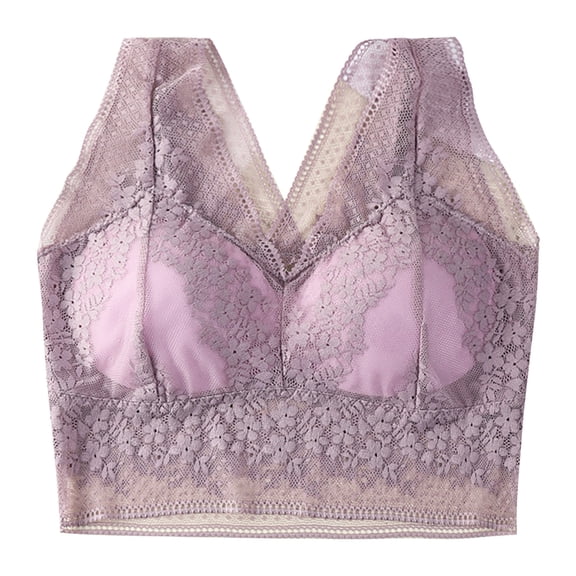 Bibifish Womens Workout Bra Light Support Mesh Stretchy Moisture-wicking Fitness Athletic Activity yoga Bra lace design solid color stylish bra