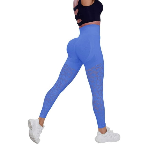 Bibifish Womens Yoga Pants Black Leopard Mesh Yoga Pants High Waist Breathable Cutout Stree Retro Style Sports Workout Edgy Leggings