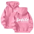 thumbnail image 1 of Bibifish Womens Zip Up Hoodies Athletic Letter Print Hooded Jackets Relaxed Fit Long Sleeve Casual Hooded Sweatshirts, 1 of 3