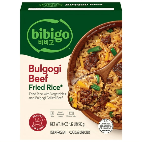 Bibigo Bulgogi Beef Fried Rice, Frozen, 18 oz