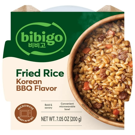 Bibigo Korean BBQ Flavor Fried Rice Bowl, 7.06 oz