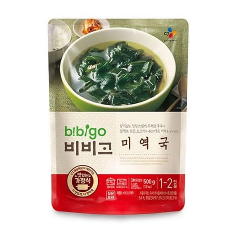 Bibigo Korean Seaweed Stew Ready to Eat Meal 2 Packs