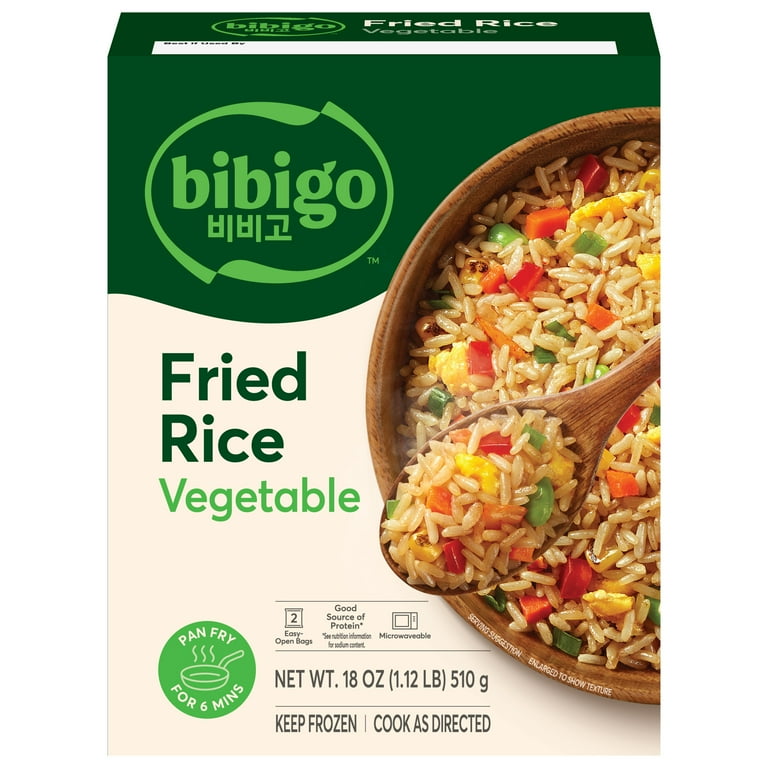 Bibigo Korean Style Vegetable Kimchi Fried Rice, 18.0 oz - Walmart.com