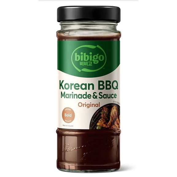 Bibigo Original Korean BBQ Marinade & Sauce. 29.63 oz (1.85 lb) Large Bottle