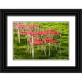 thumbnail image 1 of Bibikow, Walter 14x11 Black Ornate Wood Framed with Double Matting Museum Art Print Titled - Southern Sweden-Ystad-cafe tables, 1 of 4