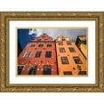 thumbnail image 1 of Bibikow, Walter 14x11 Gold Ornate Wood Framed with Double Matting Museum Art Print Titled - Sweden-Stockholm-Gamla Stan-Old Town-buildings of the Stortorget Square, 1 of 4
