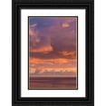 thumbnail image 1 of Bibikow, Walter 17x24 Black Ornate Wood Framed with Double Matting Museum Art Print Titled - Canary Islands-Fuerteventura Island-Morro Jable-Playa de la Cebada beach-sunset sky, 1 of 4