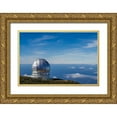 thumbnail image 1 of Bibikow, Walter 18x13 Gold Ornate Wood Framed with Double Matting Museum Art Print Titled - Canary Islands-Roque de los Muchachos Observatory-one of the worlds largest telescopes, 1 of 4