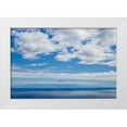thumbnail image 1 of Bibikow, Walter 18x13 White Modern Wood Framed Museum Art Print Titled - Canary Islands-La Palma Island-Villa de Mazo-view towards El Teide Mountain on Tenerife Island, 1 of 4