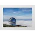 thumbnail image 1 of Bibikow, Walter 18x13 White Modern Wood Framed Museum Art Print Titled - Canary Islands-Roque de los Muchachos Observatory-one of the worlds largest telescopes, 1 of 4