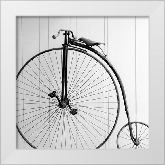 Bibikow, Walter 20x20 White Modern Wood Framed Museum Art Print Titled - Vintage Ride