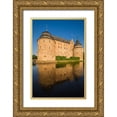 thumbnail image 1 of Bibikow, Walter 23x32 Gold Ornate Wood Framed with Double Matting Museum Art Print Titled - Sweden-Narke-Orebro-Orebro Castle-exterior, 1 of 4