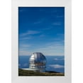 thumbnail image 1 of Bibikow, Walter 23x32 White Modern Wood Framed Museum Art Print Titled - Canary Islands-Roque de los Muchachos Observatory-one of the worlds largest telescopes, 1 of 4