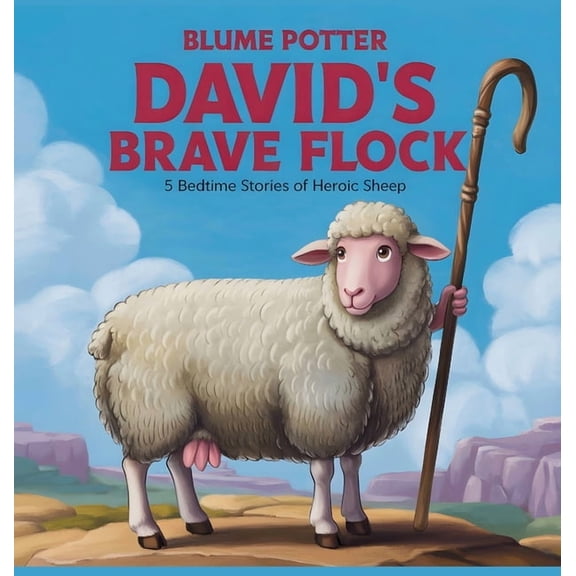 Bible Animal Bedtime Stories for Kids David's Brave Flock: 5 Bedtime Stories of Heroic Sheep, Book 2, (Hardcover)