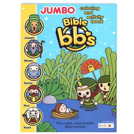 Bible BB's 80pg Coloring Book