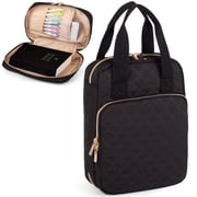 Bible Bag for Women,Bible Carrying Case with Handles,Bible Protective with Zippered Pocket