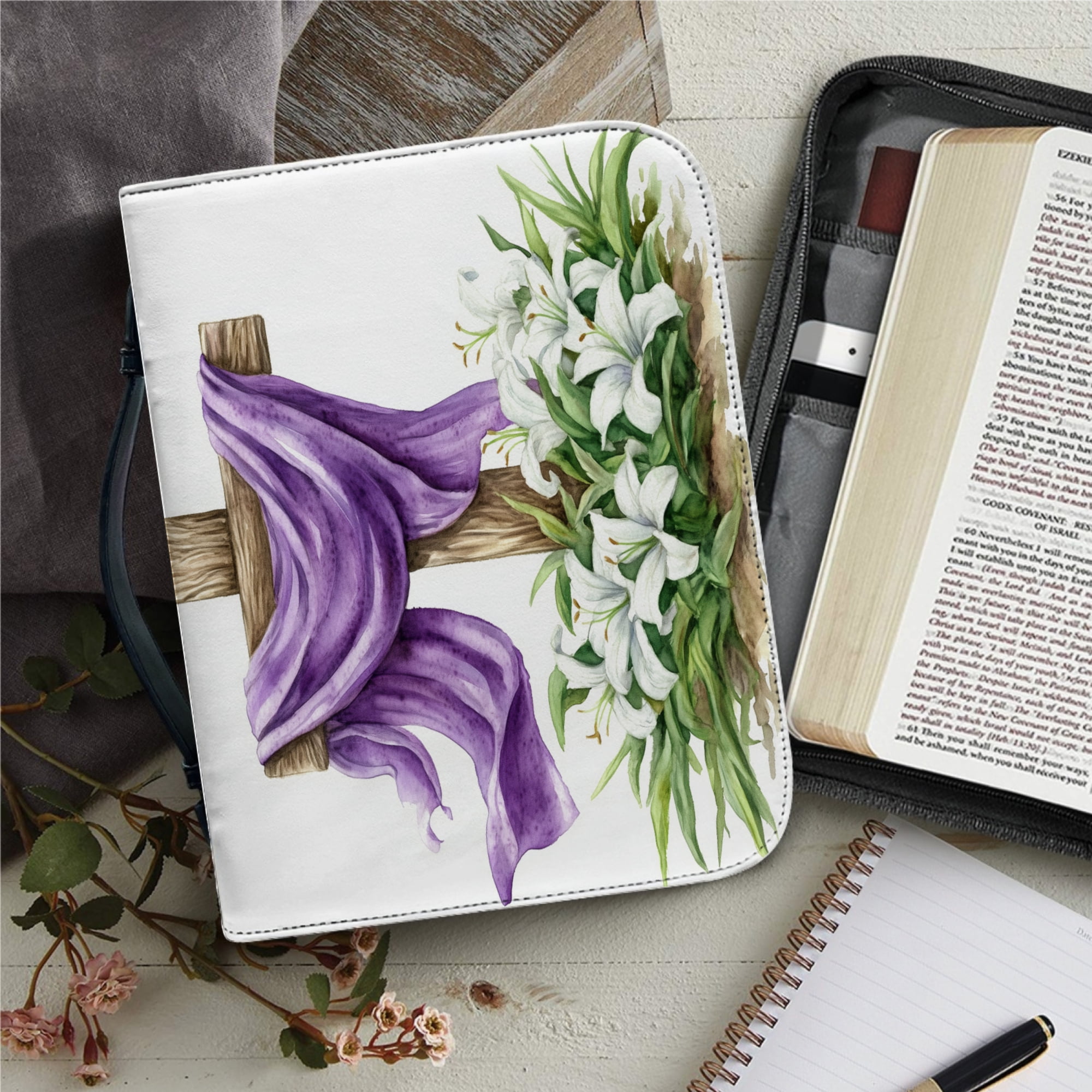 Bible Bags Ladies Storage Christian Bible Cover Case for Women ...