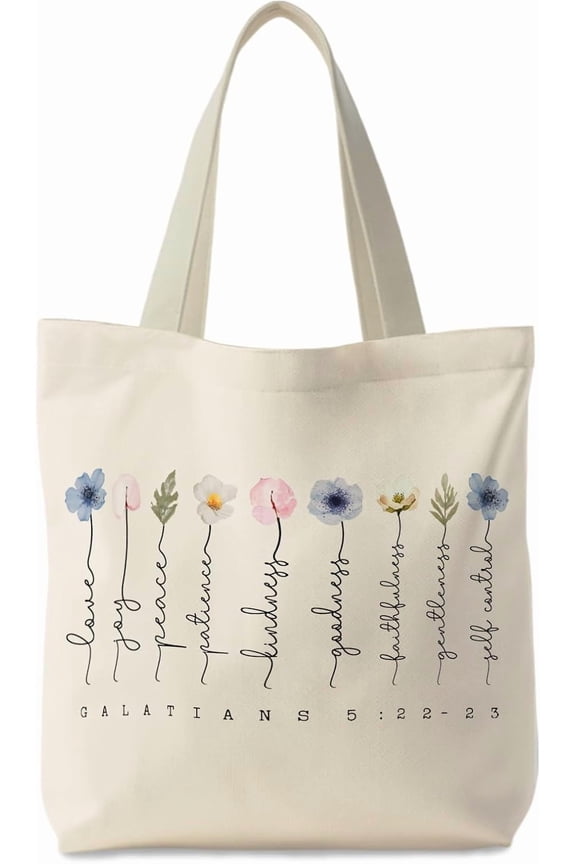 Bible Bags for Women, Christian Tote Bag, Gifts for Christian Women