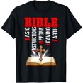 Bible Basic Instructions Before Leaving Earth Friends Gift Apparel T ...