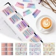 thumbnail image 1 of Bible Book Tabs, 6 Sheets Old & New Testament Index Tabs, Adhesive Paper Scripture Dividers with Blank Sticky Tabs for Bible Journaling, Removable, Multicolor, Gift for Christians, Church Supplies, 1 of 7