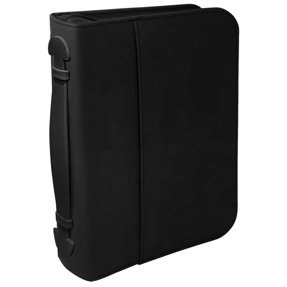 Bible Case Classic Faux Leather Black XL