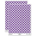 thumbnail image 1 of Bible Christian Cross Icon 200+ Round Stickers - Purple - Matte Finish - 0.50" Size, 1 of 3