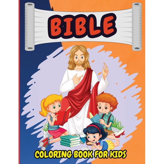 Bible Coloring Book For Kids: Christian Coloring Book for Children with Biblical Illustrations, (Paperback)