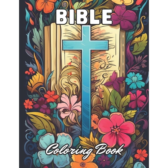 Bible Coloring Book for Adults: 100+ New and Exciting Designs for All Fans (Paperback)