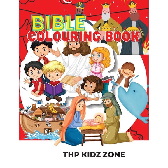 Bible Colouring Book, (Paperback)