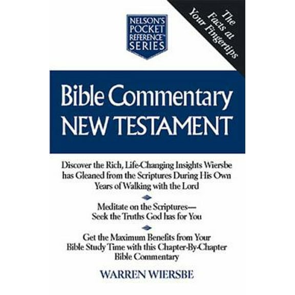 Pre-Owned Bible Commentary New Testament Nelson's Pocket Reference Series (Paperback) 0785242686 9780785242680