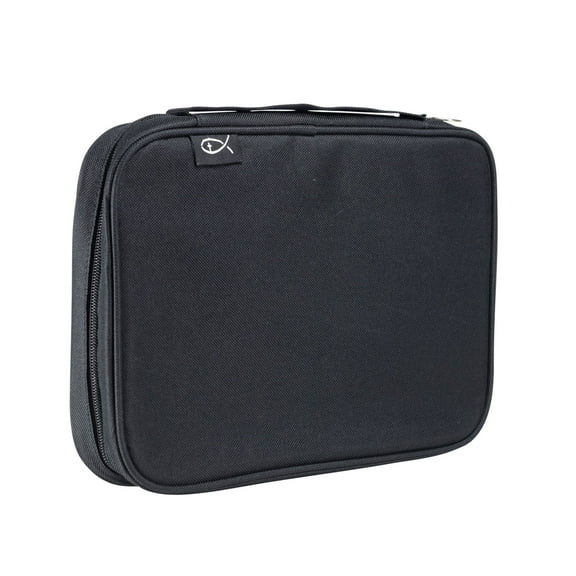 Bible Cover-Basic-Black-Medium