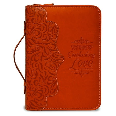 Everlasting Love, Jeremiah 31:3 Bible Cover, Red, X-Large