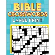 COMPILED BY BARBOUR STAFF Bible Crosswords--Large Print (Paperback)