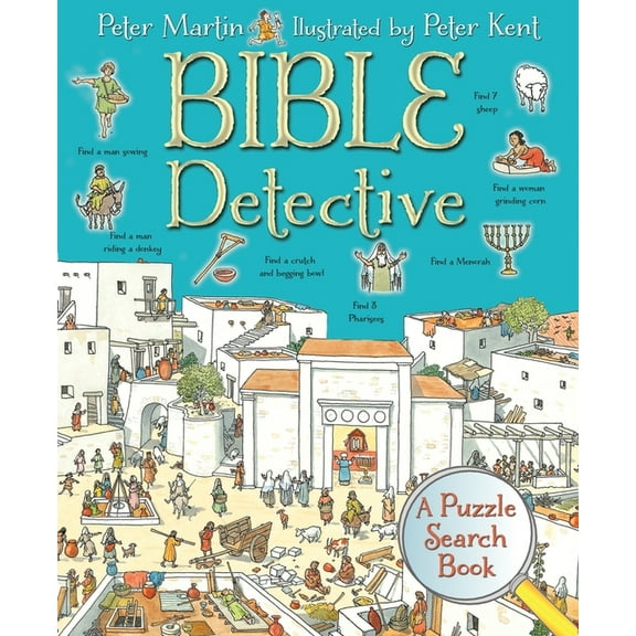 Bible Detective: A Puzzle Search Book, (Hardcover)