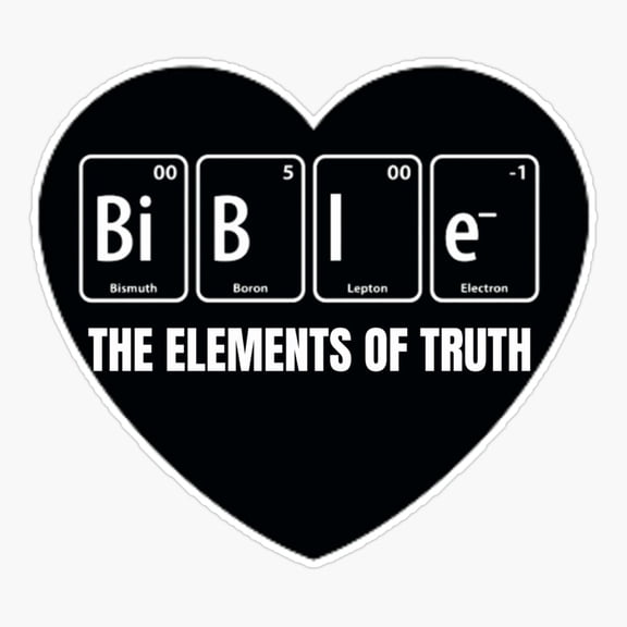 Bible Elements Of Truth Sticker
