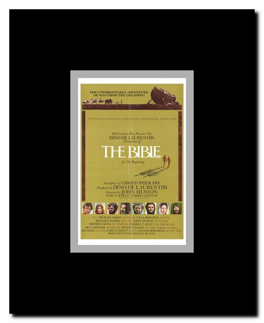 Bible Framed Movie Poster
