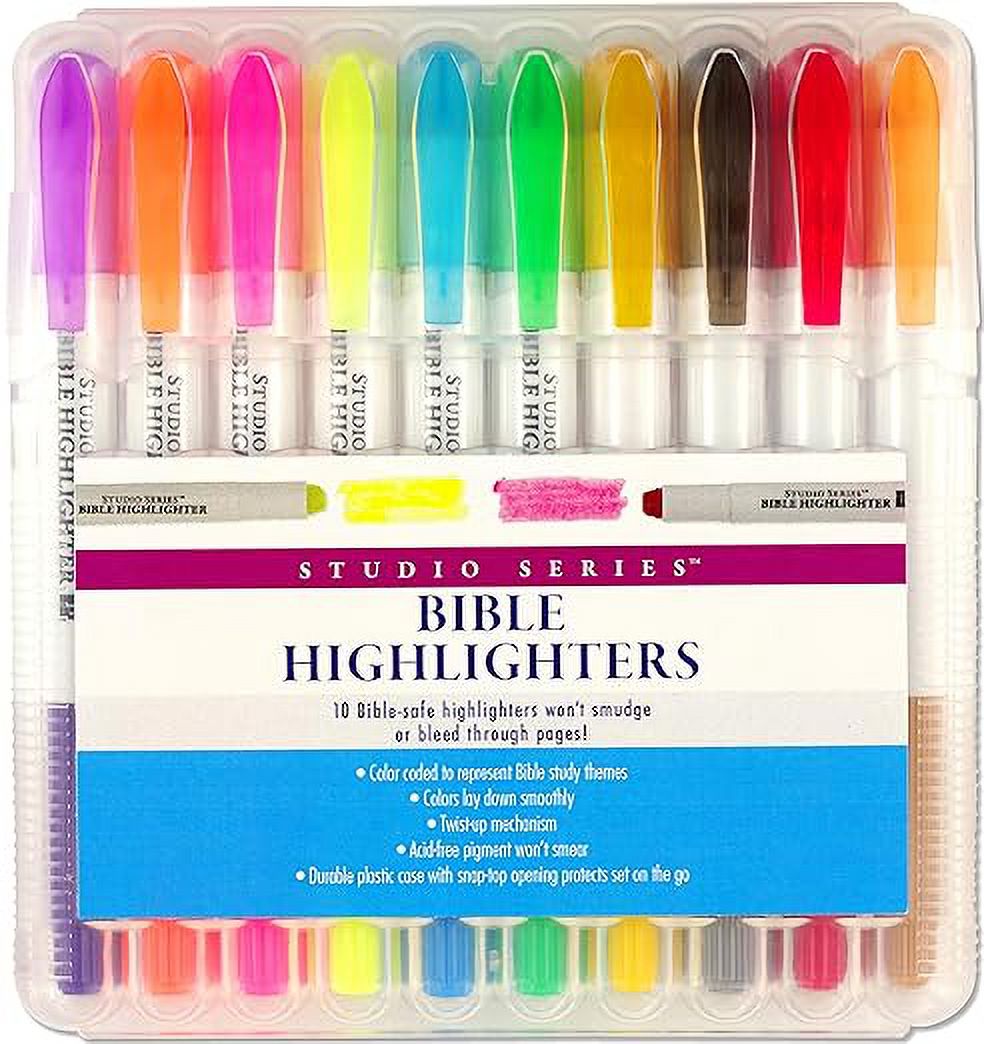 Bible Gel Highlighters (10piece Set)