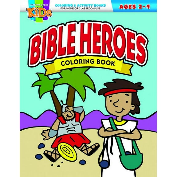 Bible Heroes Coloring Book, (Paperback)