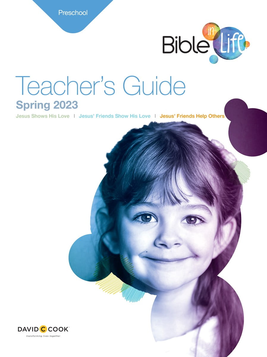 BibleInLife Spring 2024 Preschool Teacher's Guide (1010)