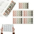 thumbnail image 1 of Bible Index Tabs New & Old Testament Tabs Matte Laminated Floral Design, Bible Journaling Supplies - 5 Pcs, 1 of 5