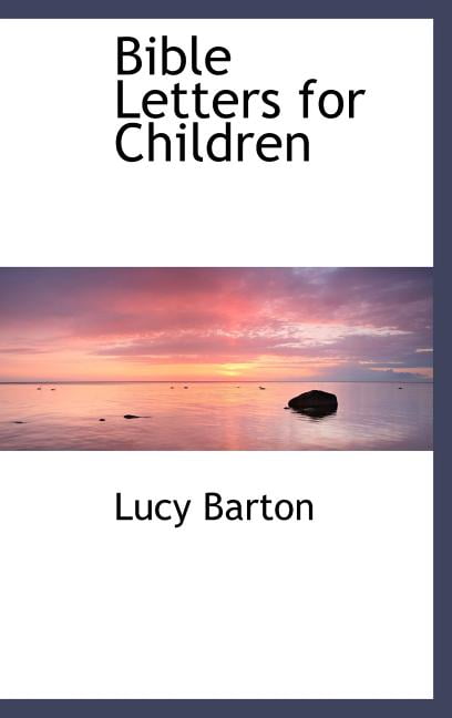 Bible Letters for Children Hardcover