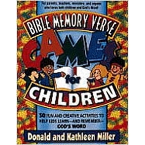 Pre-Owned Bible Memory Verse Games For Children: 50 Fun and Creative Activities to Help Kids Learn--and Remember--God's Word (Paperback) 0834115395 9780834115392