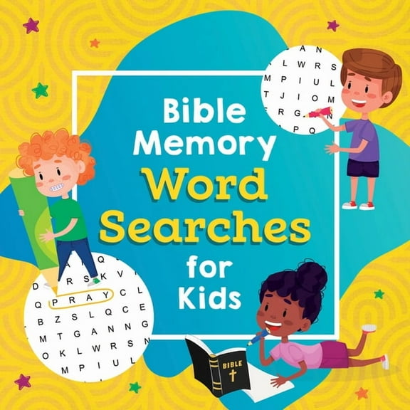 Bible Memory Word Searches for Kids, (Paperback)