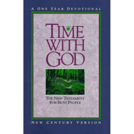 Pre-Owned Bible New Century Version Time with God Leatherflex (Paperback) 0849934109 9780849934100