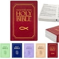 thumbnail image 1 of Bible Pillow Book Plush That Opens, Bible Plush Pillow Book Brick Red, 1 of 7