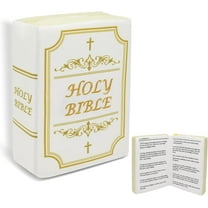 Bible Pillow Book Plush That Opens Christian Holy Bible Stuff Religious Party Favors Gifts for Kids for Christening Easter