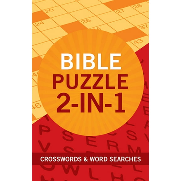 Pre-Owned Bible Puzzle 2-In-1: Crosswords and Word Searches (Paperback) 163609077X 9781636090771